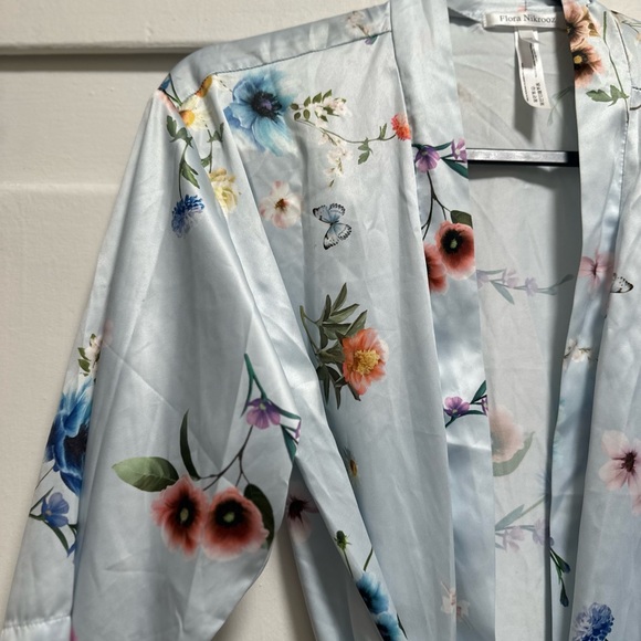 Floral Kimono Robe - Picture 2 of 5
